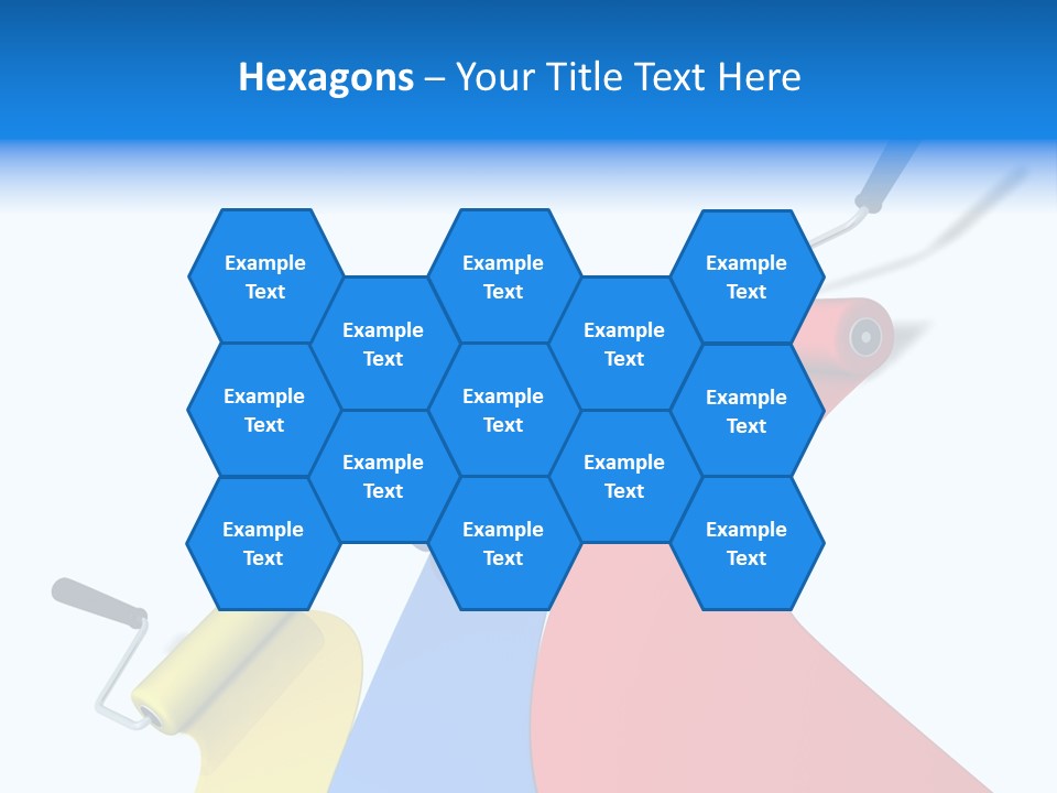 Whitewash Indoor Red PowerPoint Template