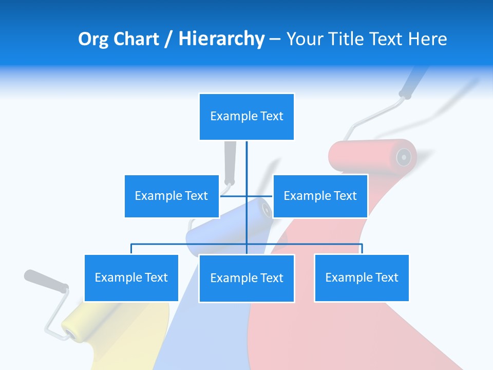 Whitewash Indoor Red PowerPoint Template
