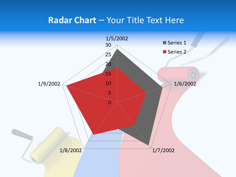 Whitewash Indoor Red PowerPoint Template