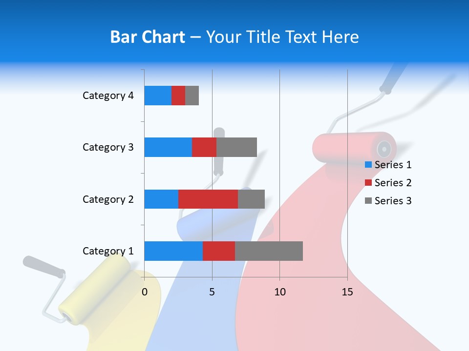 Whitewash Indoor Red PowerPoint Template