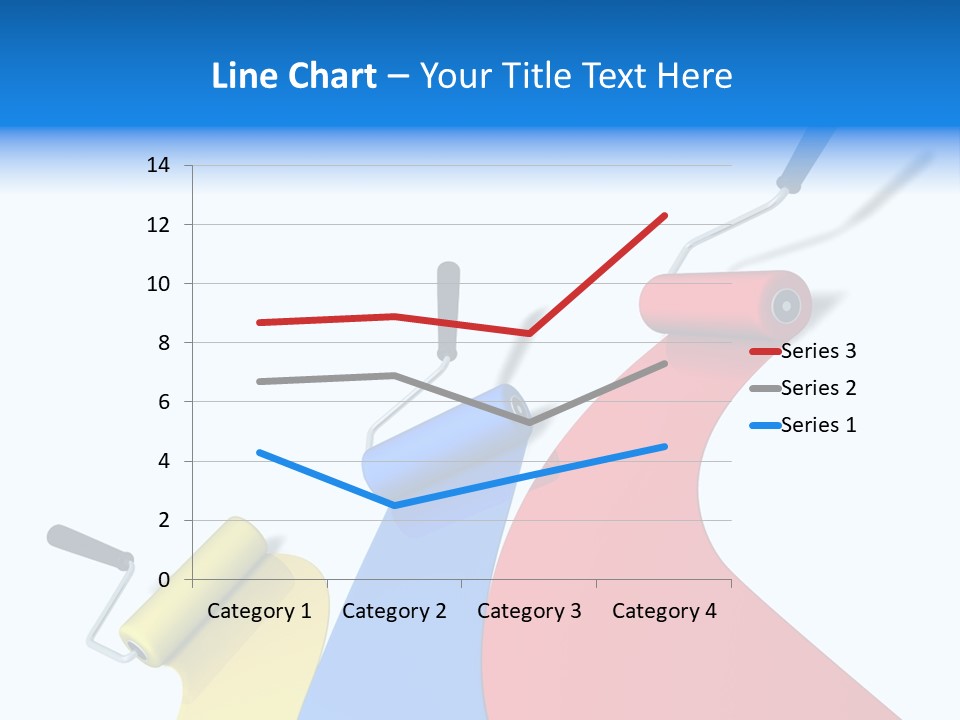 Whitewash Indoor Red PowerPoint Template