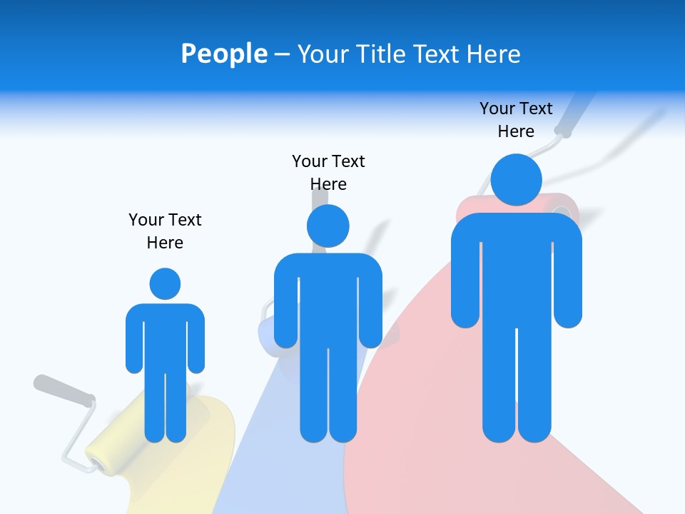 Whitewash Indoor Red PowerPoint Template