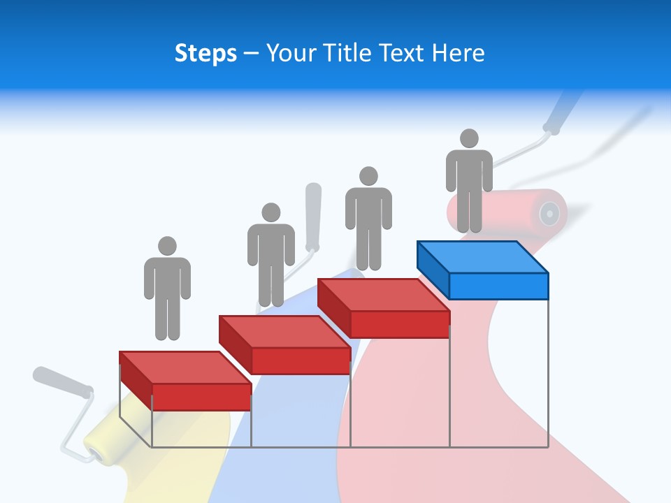 Whitewash Indoor Red PowerPoint Template