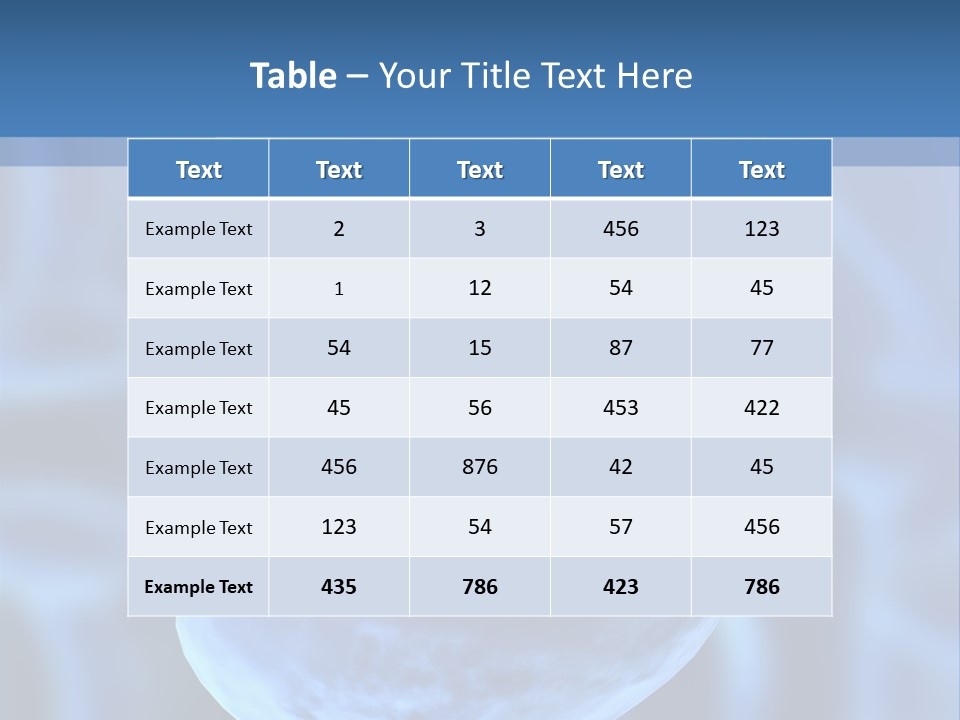 Micro Render Hormon PowerPoint Template