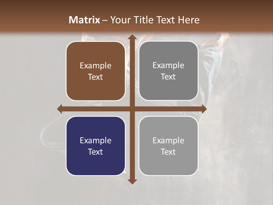 Hiphop Stunt Gymnastic PowerPoint Template