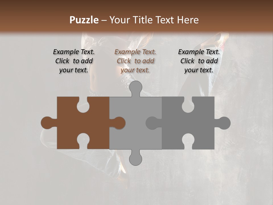 Hiphop Stunt Gymnastic PowerPoint Template