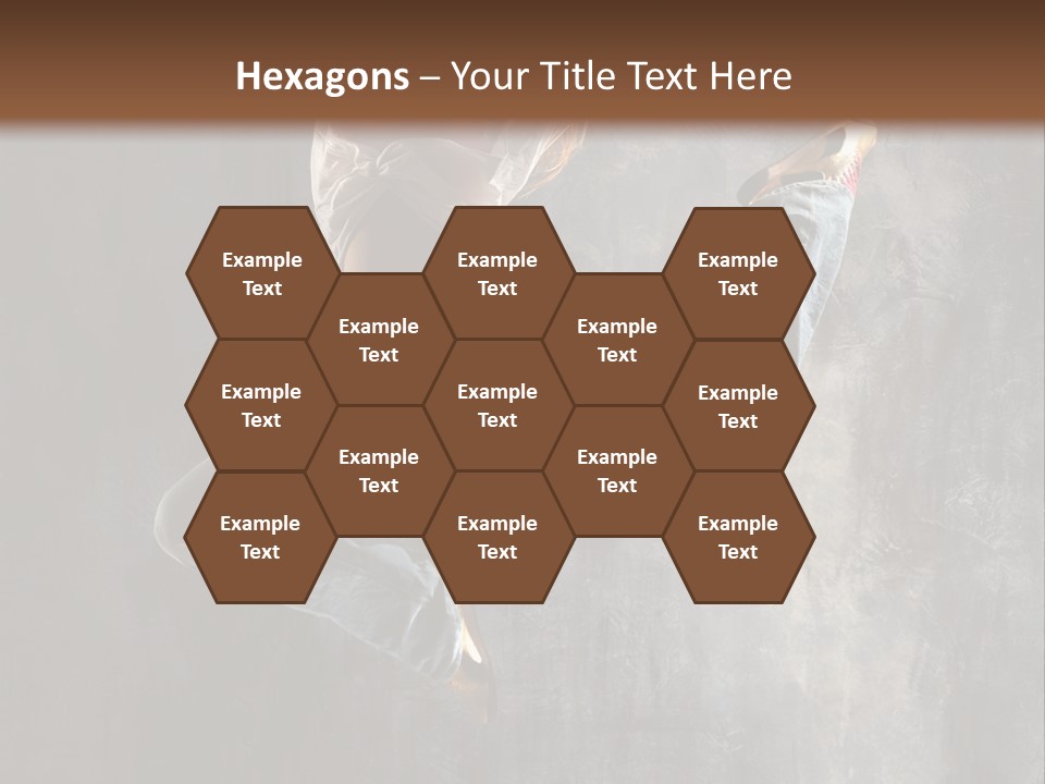 Hiphop Stunt Gymnastic PowerPoint Template