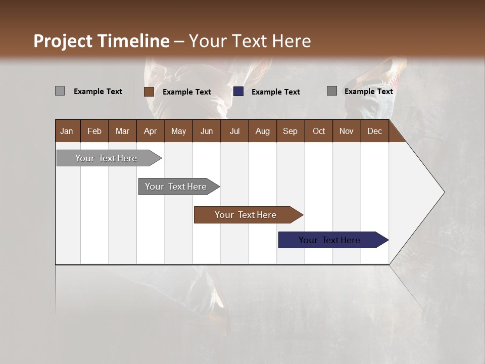 Hiphop Stunt Gymnastic PowerPoint Template