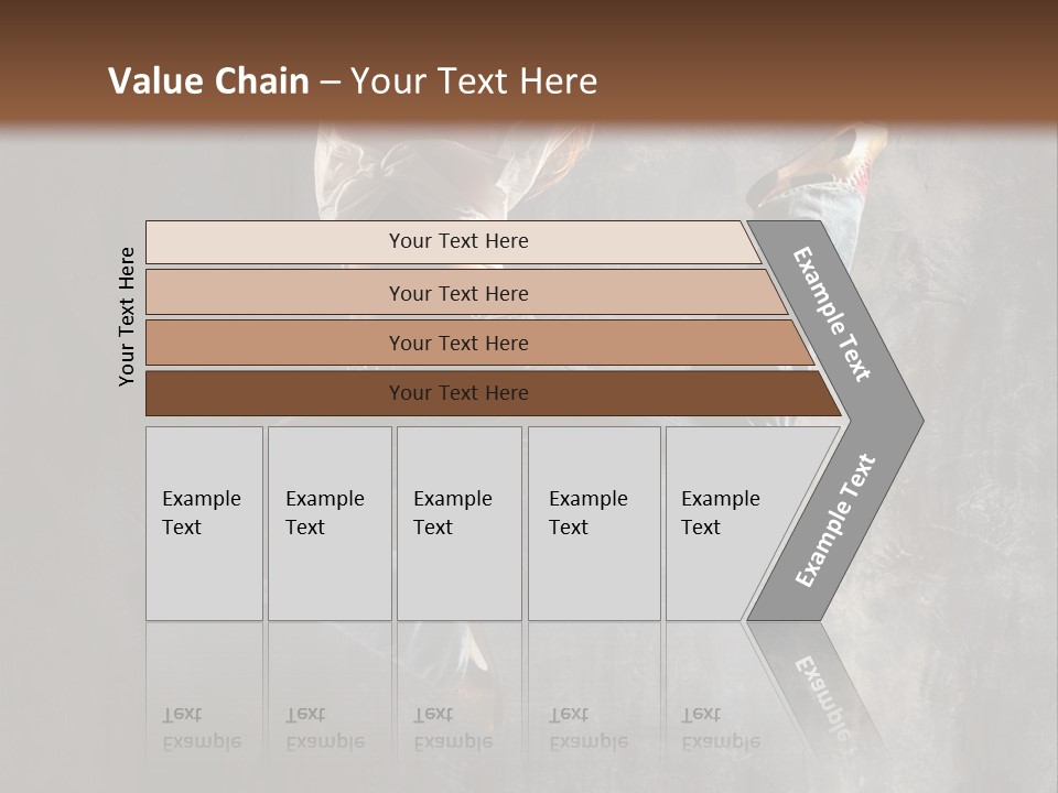 Hiphop Stunt Gymnastic PowerPoint Template