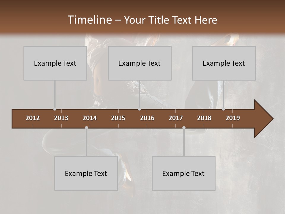 Hiphop Stunt Gymnastic PowerPoint Template