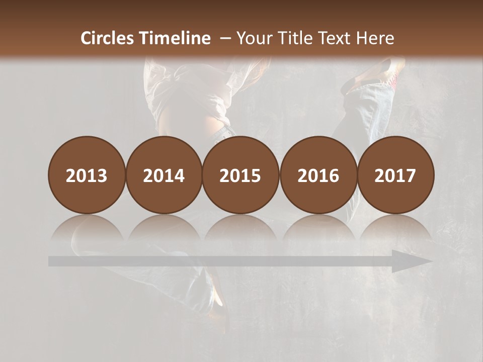 Hiphop Stunt Gymnastic PowerPoint Template