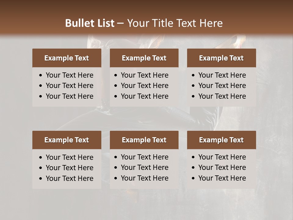 Hiphop Stunt Gymnastic PowerPoint Template