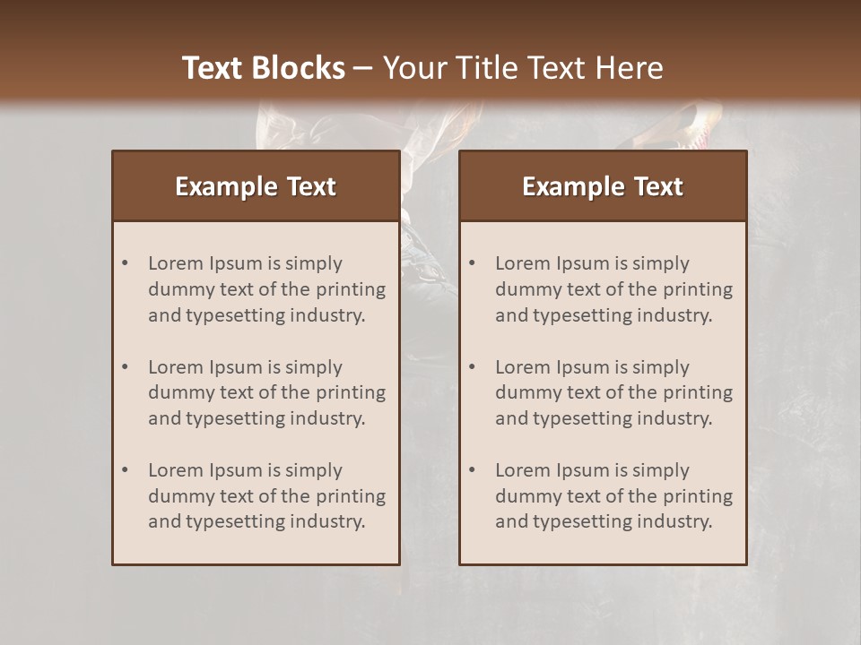 Hiphop Stunt Gymnastic PowerPoint Template