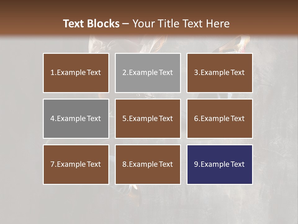 Hiphop Stunt Gymnastic PowerPoint Template