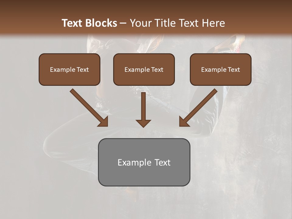 Hiphop Stunt Gymnastic PowerPoint Template