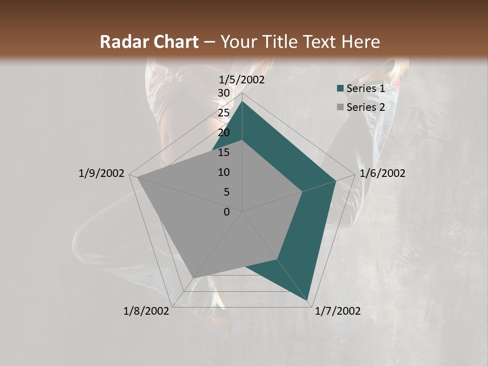 Hiphop Stunt Gymnastic PowerPoint Template