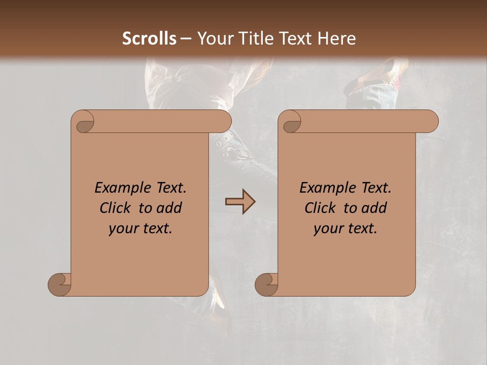 Hiphop Stunt Gymnastic PowerPoint Template