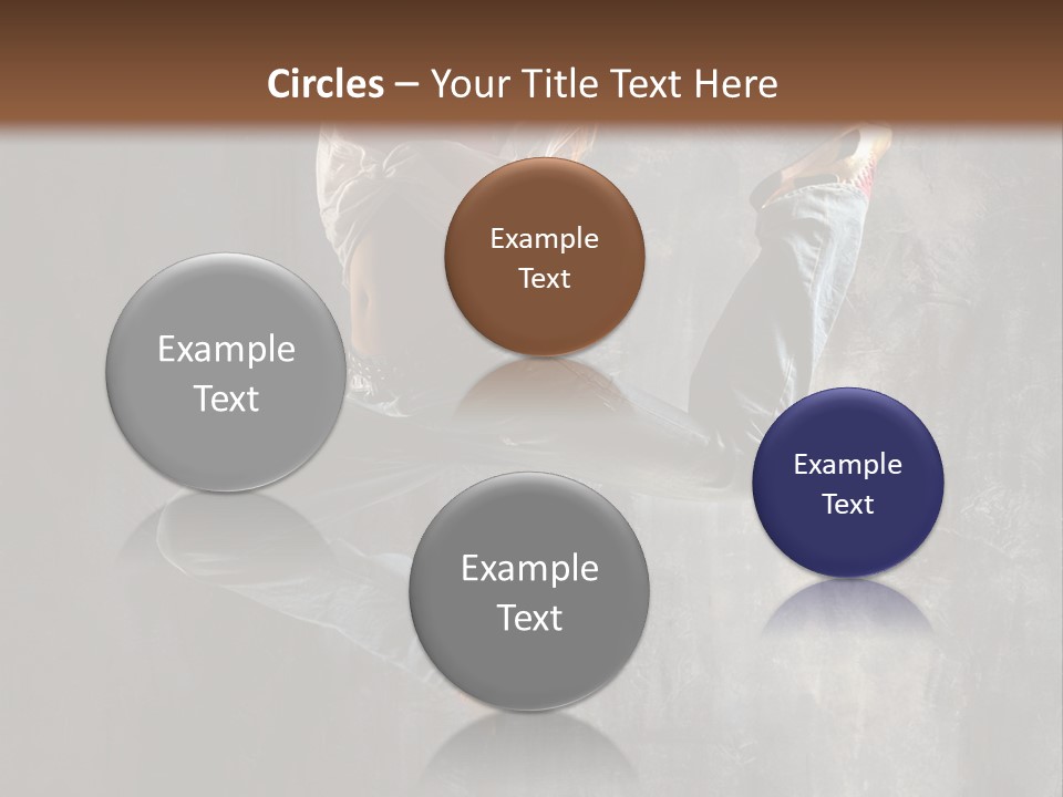 Hiphop Stunt Gymnastic PowerPoint Template