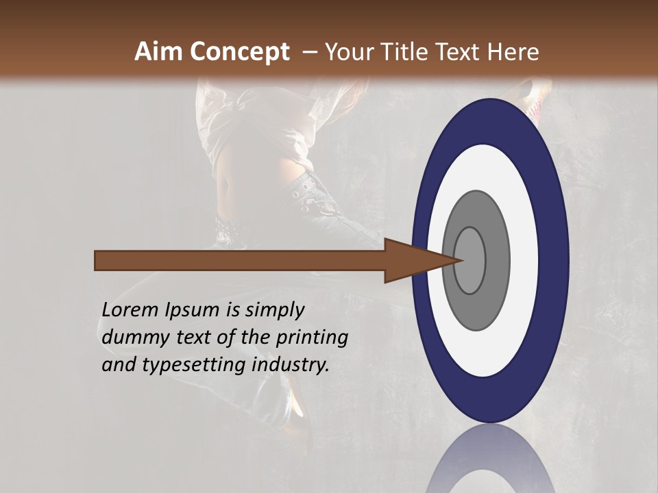 Hiphop Stunt Gymnastic PowerPoint Template