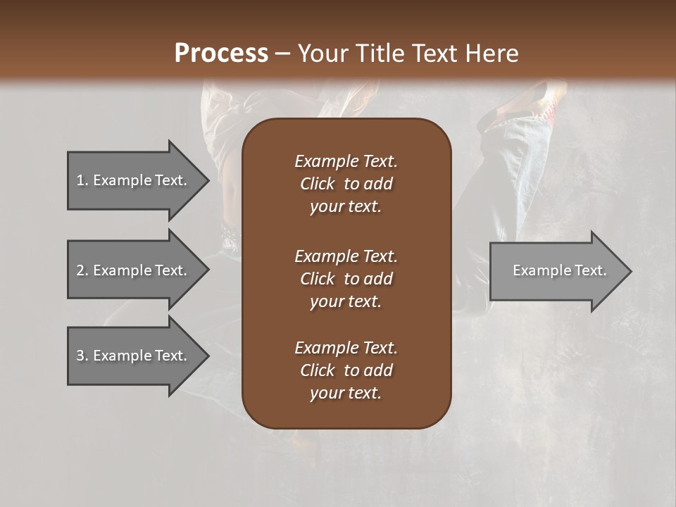 Hiphop Stunt Gymnastic PowerPoint Template