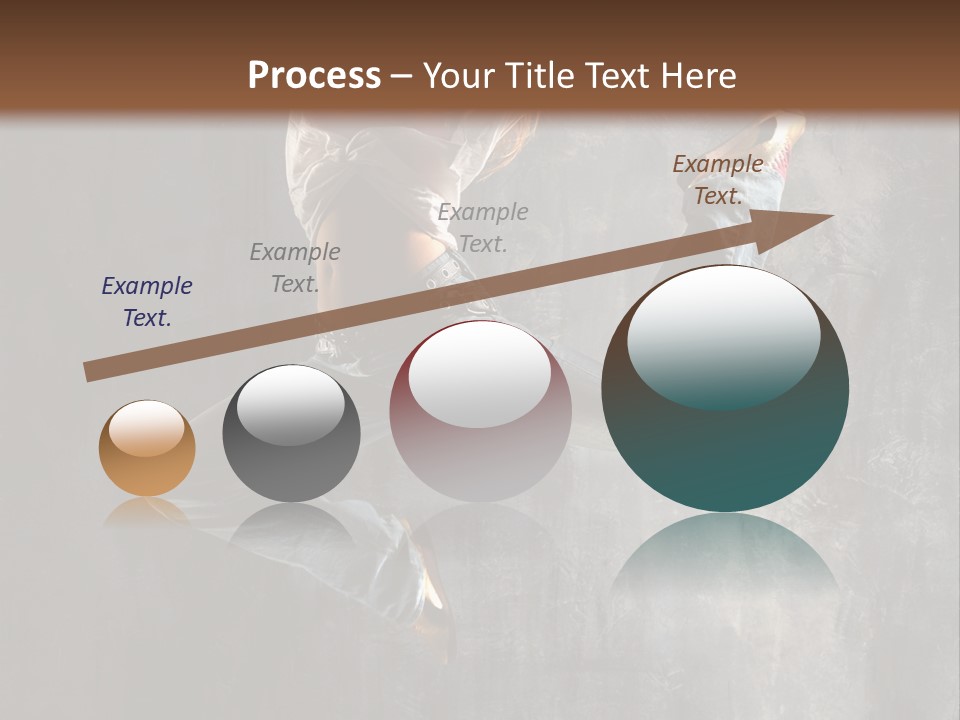 Hiphop Stunt Gymnastic PowerPoint Template