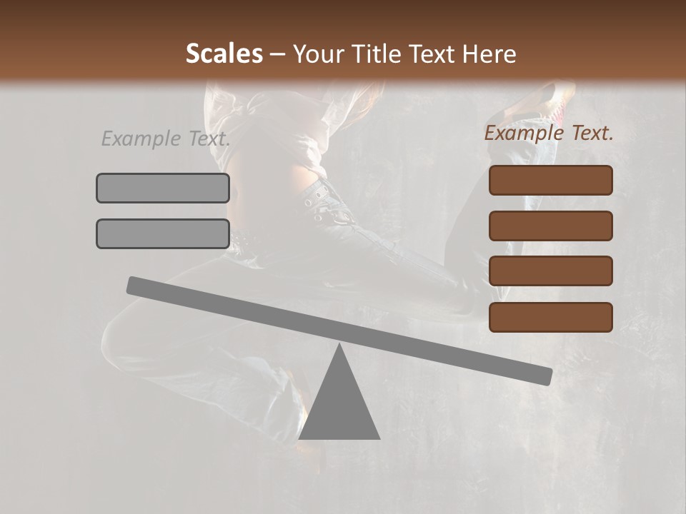 Hiphop Stunt Gymnastic PowerPoint Template