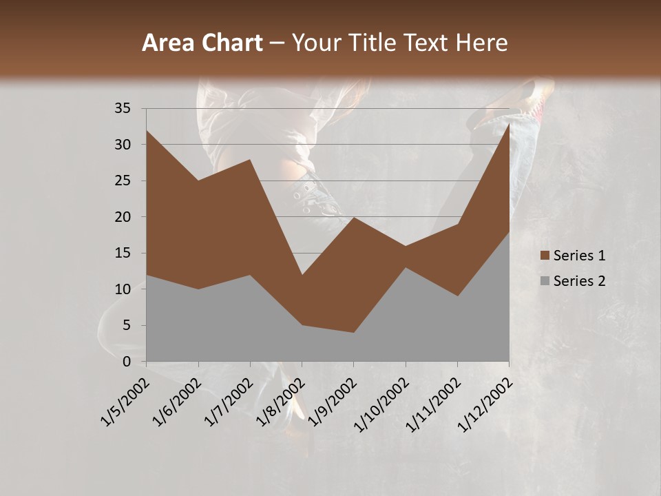 Hiphop Stunt Gymnastic PowerPoint Template