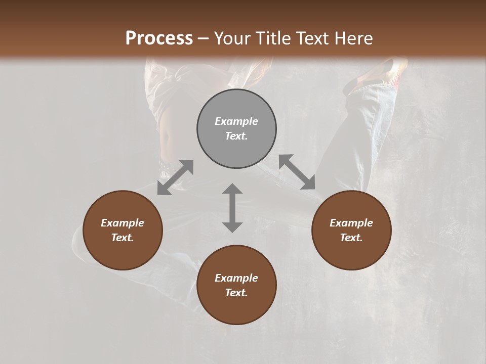 Hiphop Stunt Gymnastic PowerPoint Template