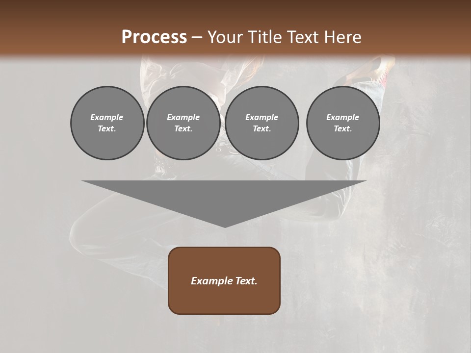 Hiphop Stunt Gymnastic PowerPoint Template