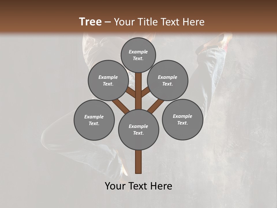 Hiphop Stunt Gymnastic PowerPoint Template