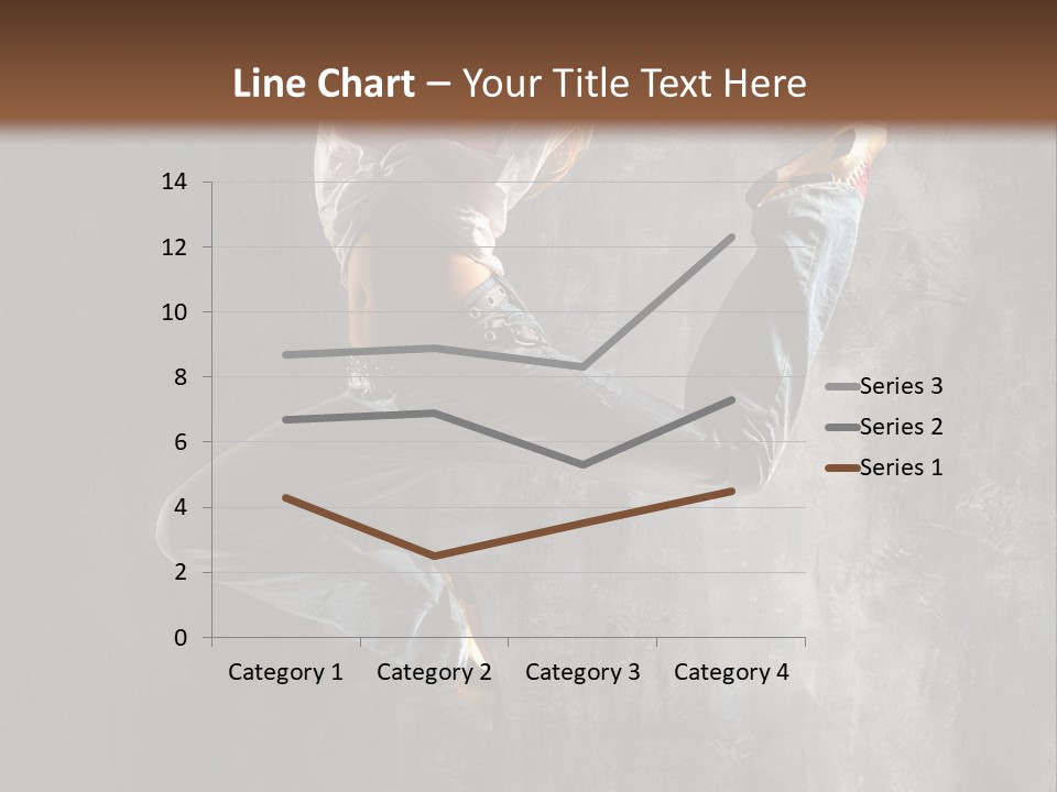 Hiphop Stunt Gymnastic PowerPoint Template