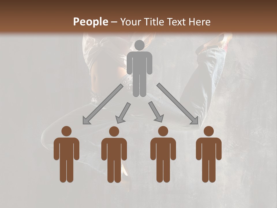 Hiphop Stunt Gymnastic PowerPoint Template