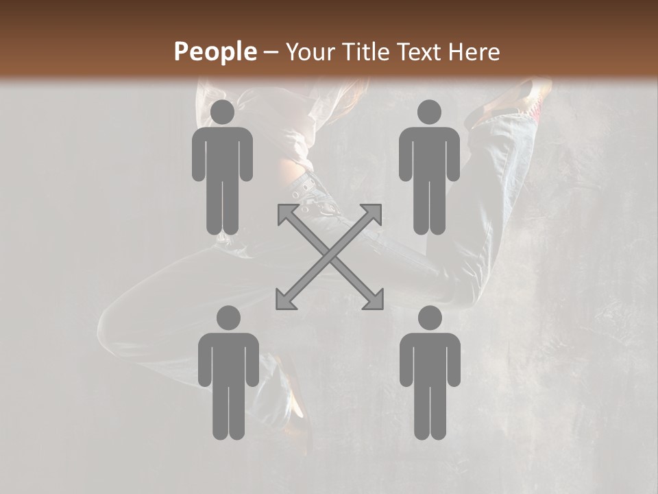 Hiphop Stunt Gymnastic PowerPoint Template