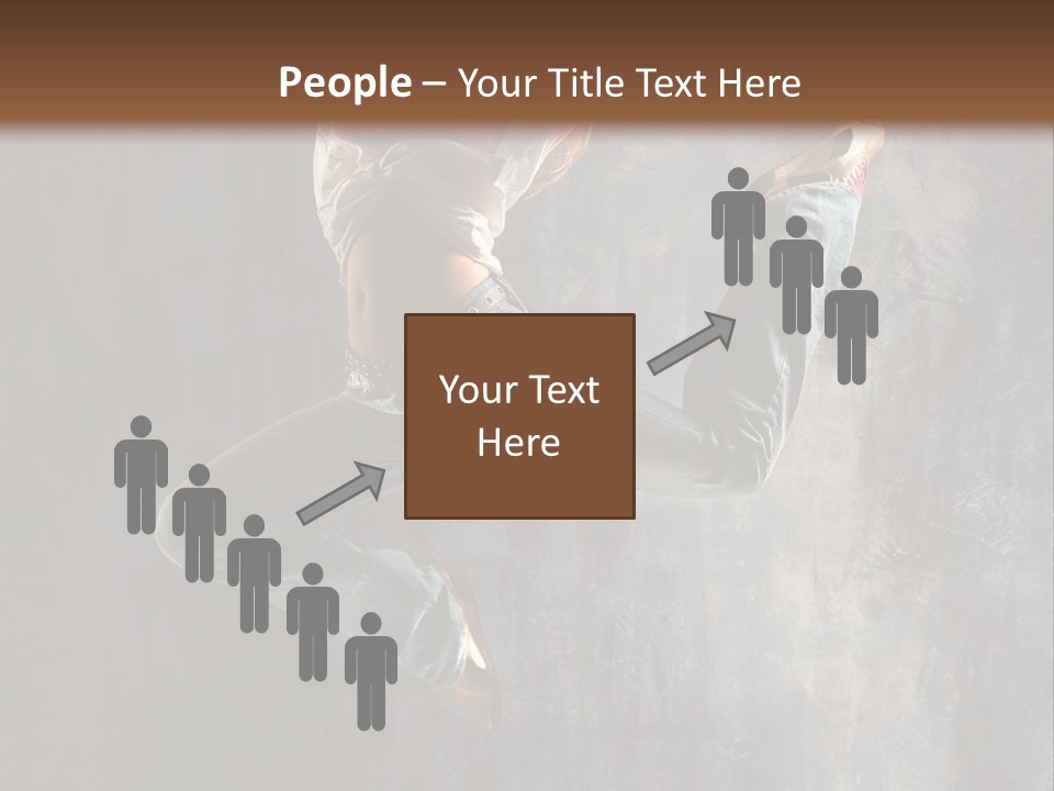 Hiphop Stunt Gymnastic PowerPoint Template