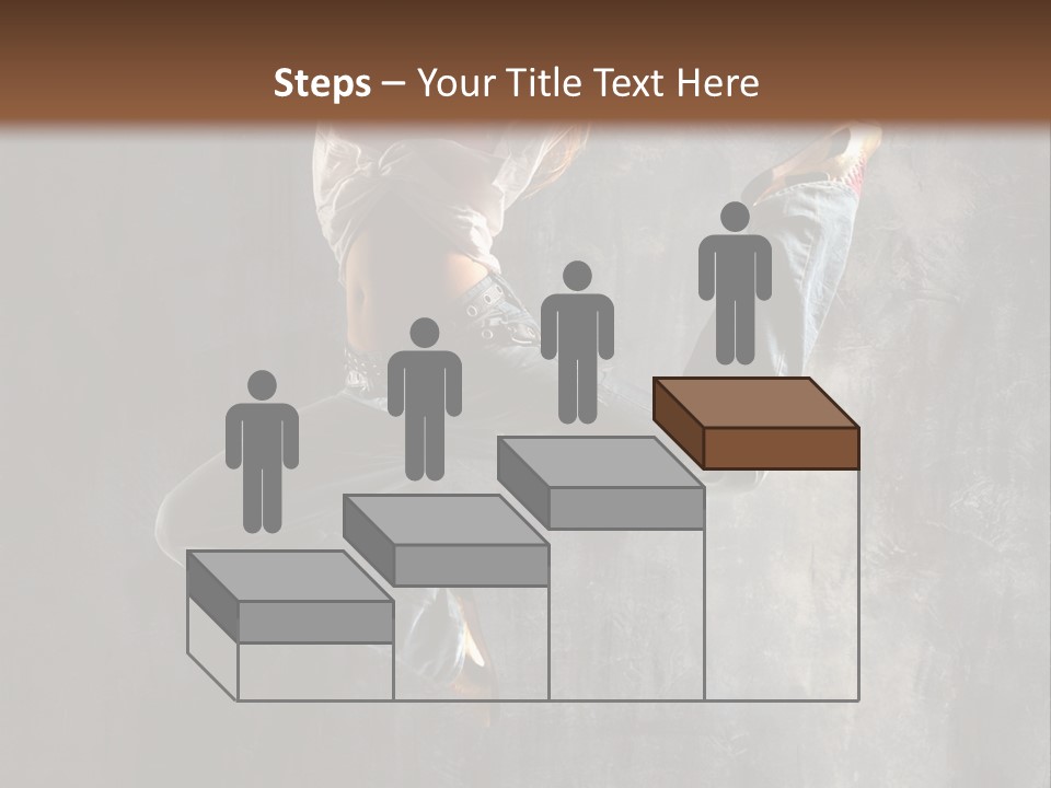 Hiphop Stunt Gymnastic PowerPoint Template