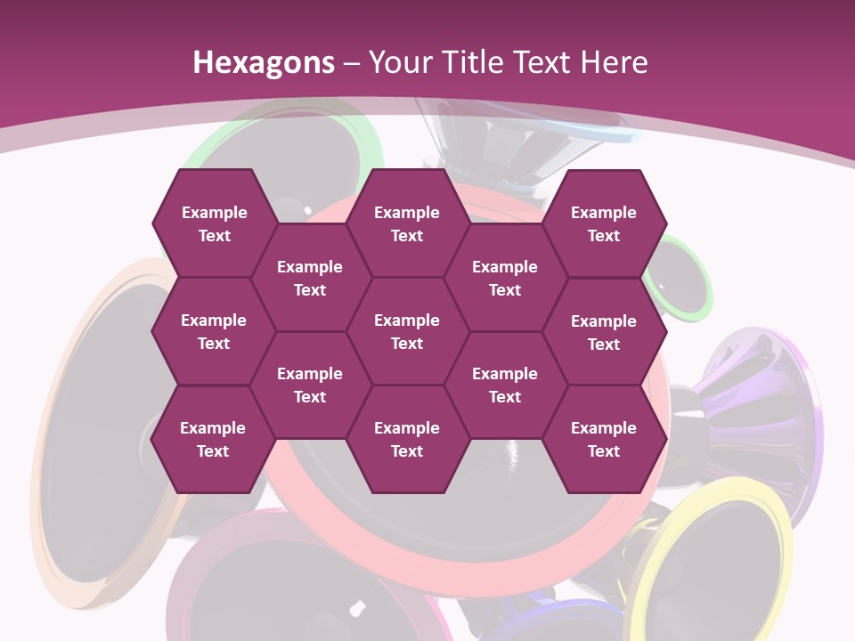 Set White Wave PowerPoint Template