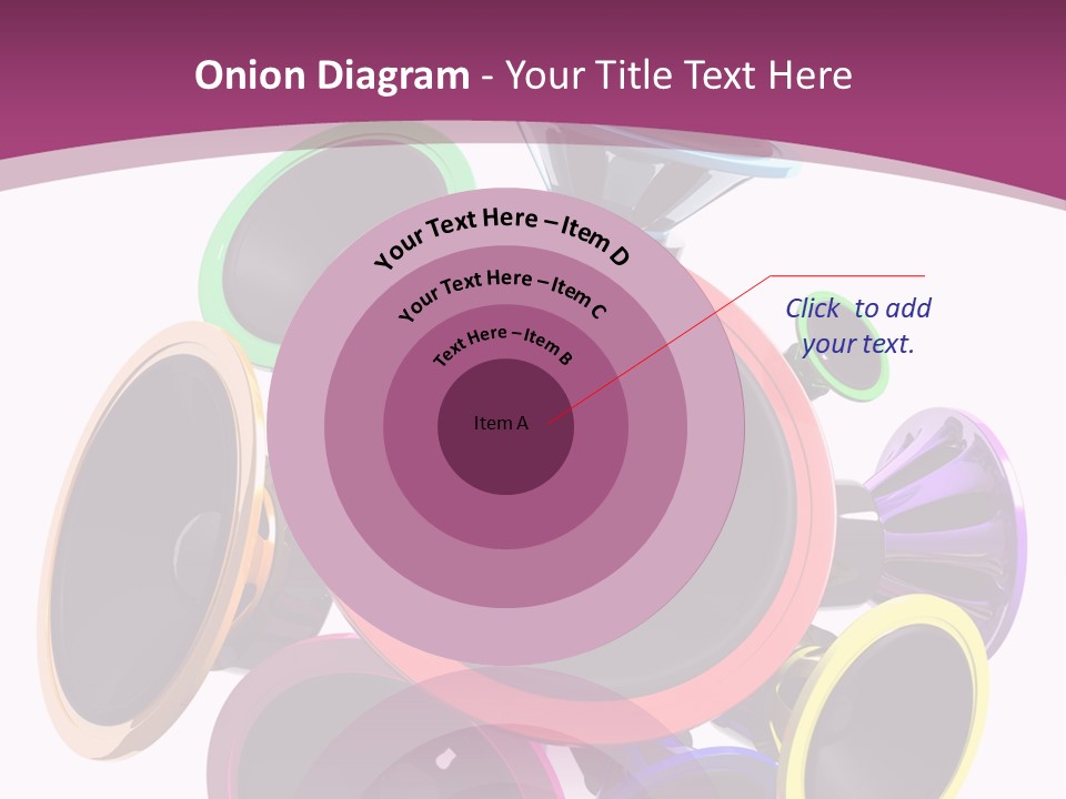 Set White Wave PowerPoint Template