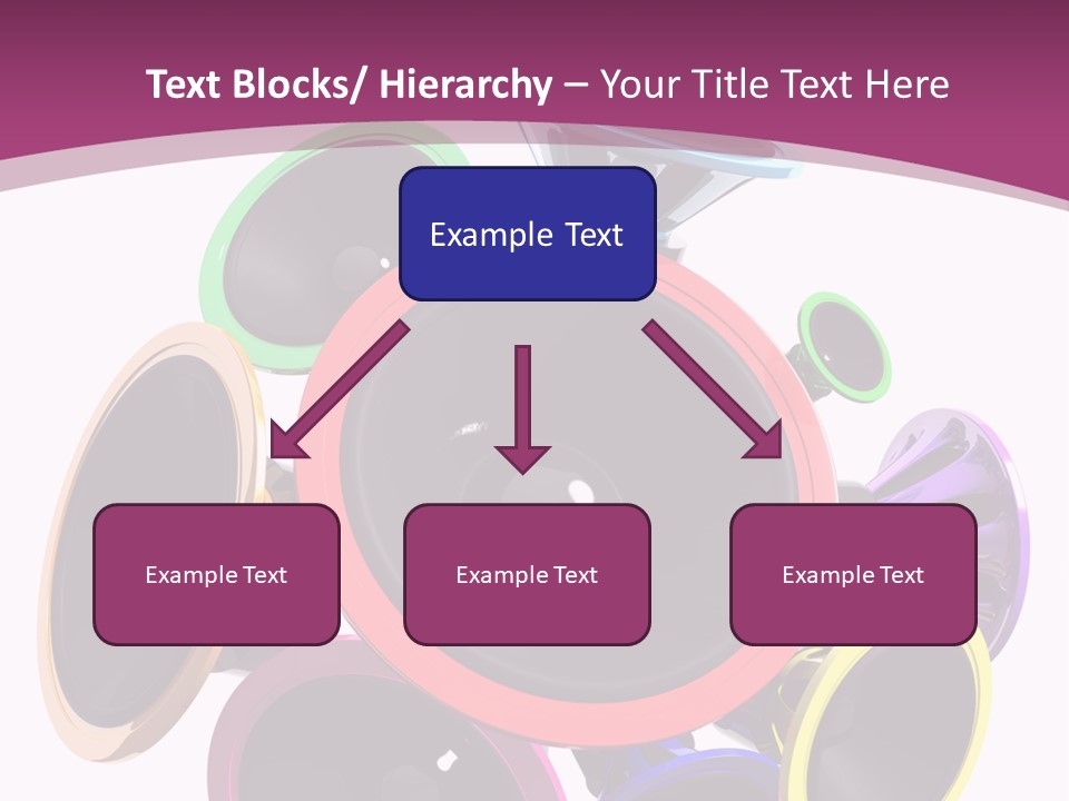 Set White Wave PowerPoint Template
