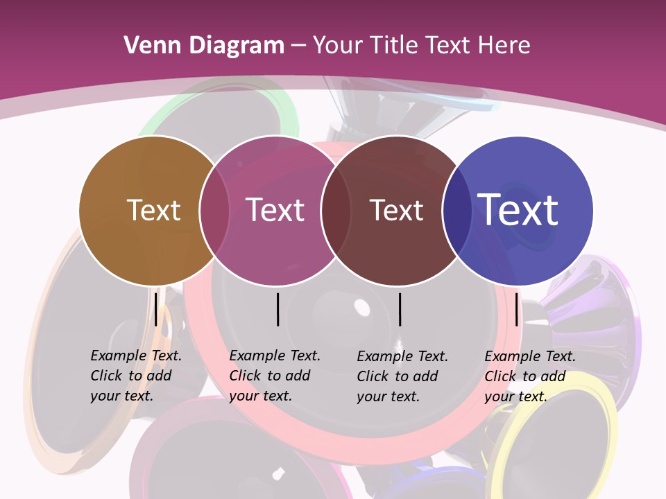 Set White Wave PowerPoint Template