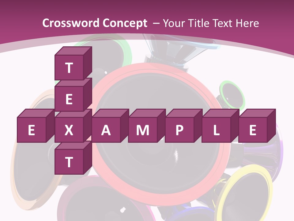 Set White Wave PowerPoint Template