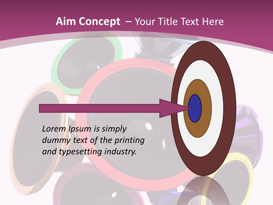 Set White Wave PowerPoint Template