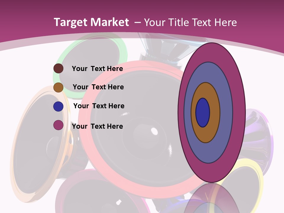 Set White Wave PowerPoint Template