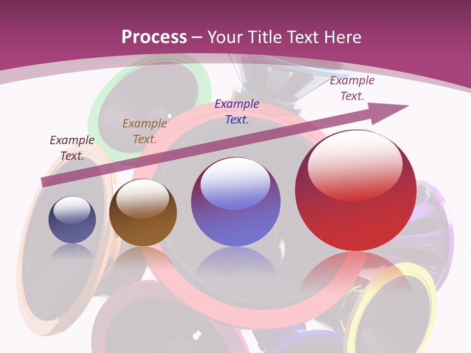 Set White Wave PowerPoint Template