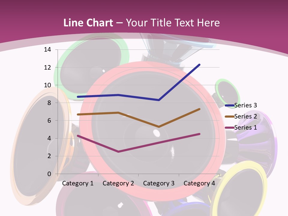 Set White Wave PowerPoint Template