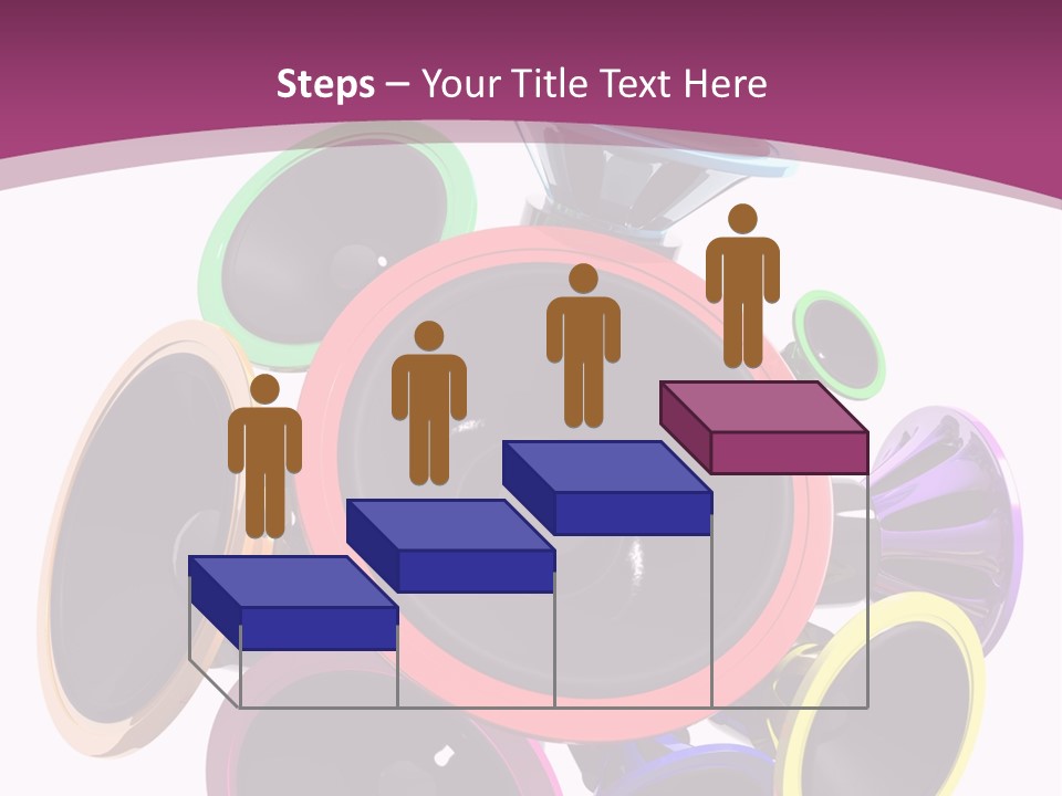 Set White Wave PowerPoint Template