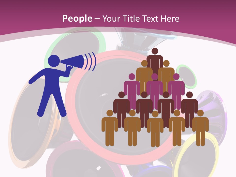 Set White Wave PowerPoint Template