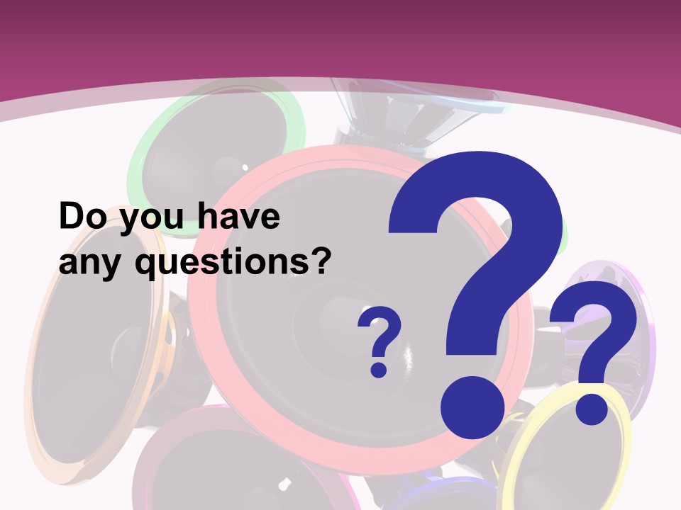 Set White Wave PowerPoint Template