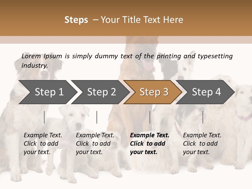 Parson Pet Mongrel PowerPoint Template