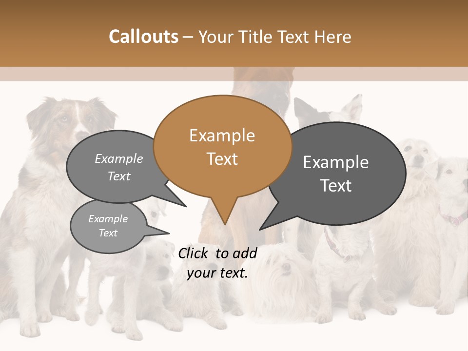 Parson Pet Mongrel PowerPoint Template