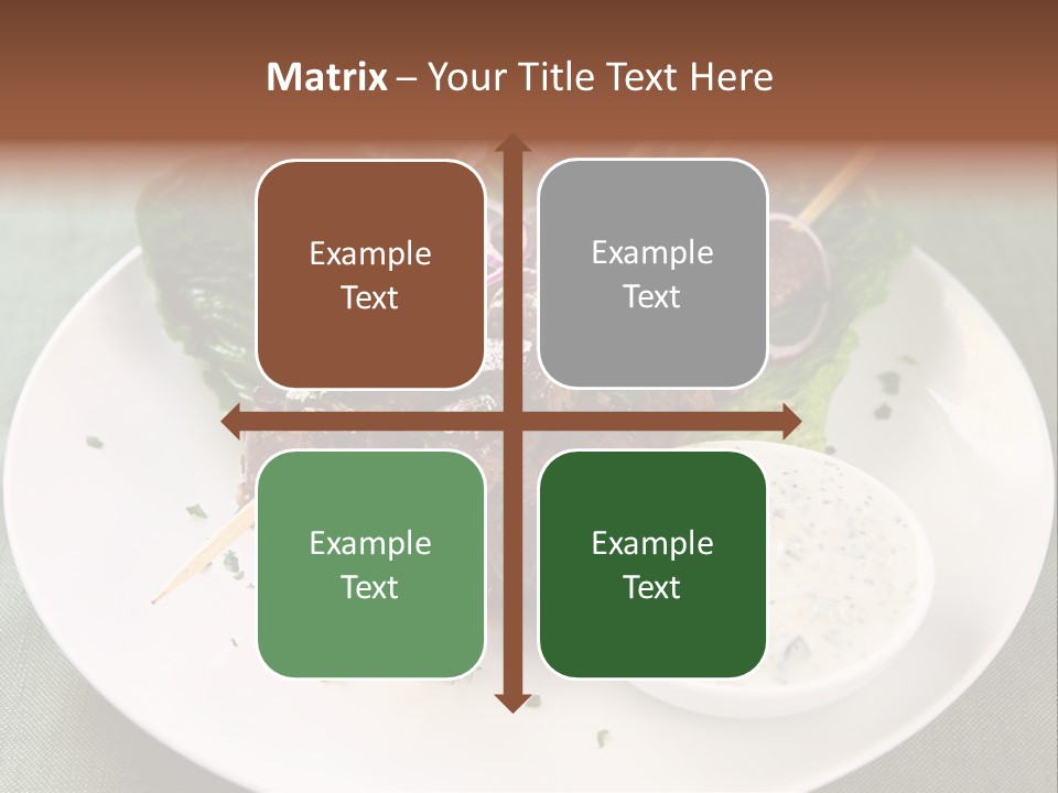 Crowd Casual Illustration PowerPoint Template